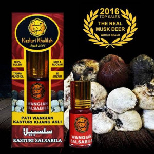 Kasturi Kijang Salsabila Tulen 3.5ml Genuine Musk Deer