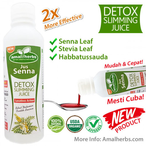 Jus Senna 250ml Sanna Detox Slimming